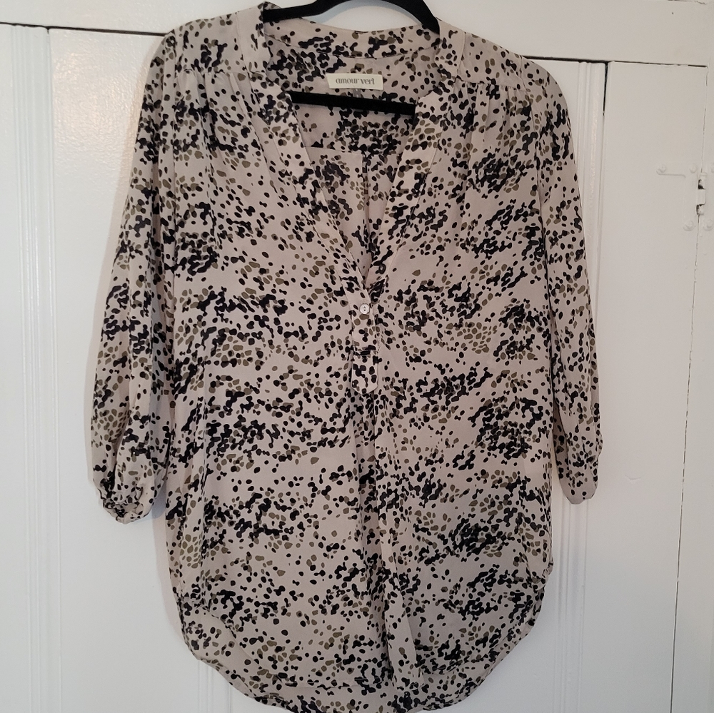 Amour Vert Silk Top